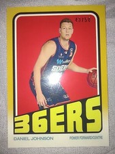 2022-23 Topps NBL 1972 Basketball Gold #72-4 Daniel Johnson /50 --36ers