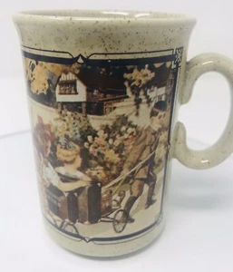 Taza de té de café Watkins 1918 vintage 1985 almanaque hecha en Inglaterra - Imagen 1 de 6