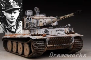  Ganador del premio construido Tamiya 1/35 Michael Wittmann's Legendary Tiger Snow S04 + PE   - Imagen 1 de 17