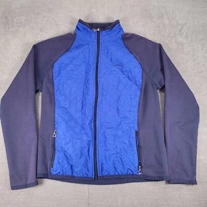 LRL Ralph Lauren Active Quilted Jacket Full Zip Pockets Blue Girl's Size Large - Picture 1 of 12