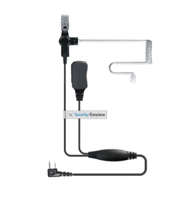 Covert Acoustic Tube 2 Pin Earpiece Headset with HQ PTT Mic for Mitex Radio - Picture 1 of 6