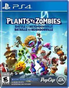 Plants vs. Zombies Battle for Neighborville for PS4, Brand New Sealed