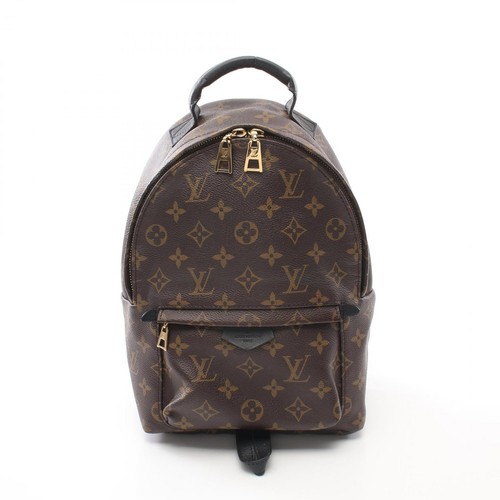 LOUIS VUITTON（LV） Zaino Louis Vuitton Palm Springs PM M44871 Monogram Tela Marrone Nero