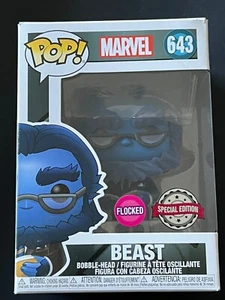Funko Pop Marvel Beast 643 Special Edition Flocked - Bild 1 von 2