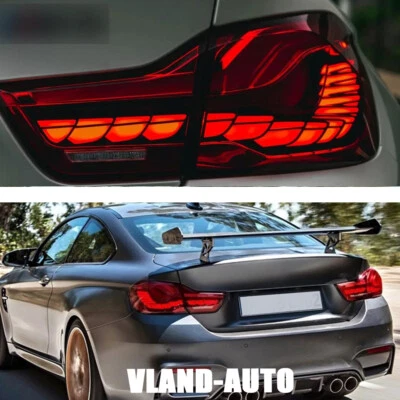 LED GTS TAIL LIGHTS FIT W/ DYNAMIC BMW 4 SERIES M4 F32 F33 F36 F82 F83 2014-2020 - Изображение 1 из 4