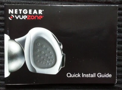 NETGEAR VueZone Quick Install Guide, 2012, P/N 201-15802-01 - Image 1 of 2