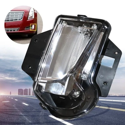 LED Daytime Running Bumper Fog Light Left Driver Side For Cadillac XTS 2013-2017 - Imagem 1 de 4