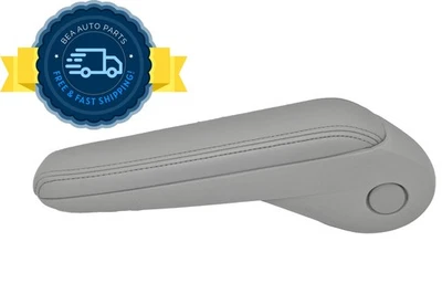 Dodge Grand Caravan 2011-2020 asiento delantero pasajero cuero gris reposabrazos OEM Foto 1 de 4