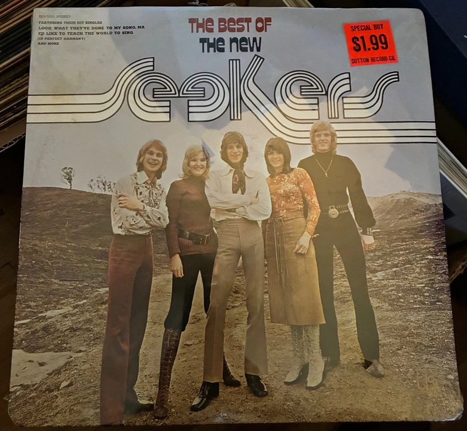 The Best of The New Seekers SEALED Vinyl LP Record Elektra – EKS 75051 - Image 1 of 3