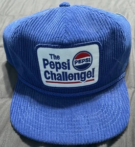 "Die Pepsi Challenge!" Cordhut Neu Mit Etikett - Bild 1 von 5