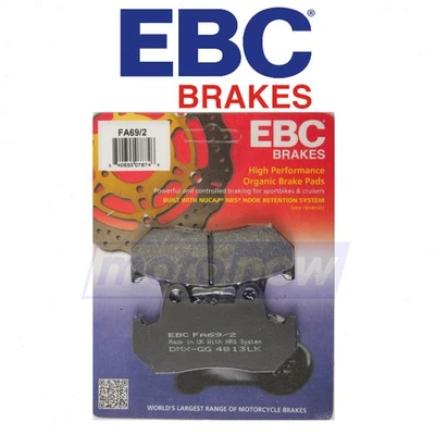 EBC Front Organic Brake Pads for 1981-1982 Honda GL500I Silver Wing sc - Imagem 1 de 4