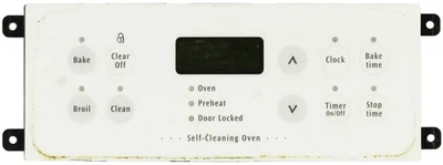 Frigidaire Electrolux Oven 316207522 Electronic Clock Timer, White Overlay - Image 1 of 2