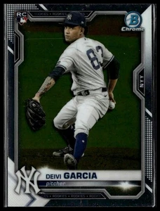 2021 Bowman Chrome #55 Deivi Garcia - Bild 1 von 2