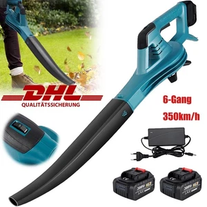 For 18V Makita Cordless Leaf Blower Blower Leaf Blower With 2*Batteries & Charger - Picture 1 of 18