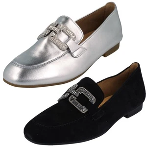 Ladies Gabor Smart Casual Loafer With Decorative Chain Detail "65.210" - Picture 1 of 19
