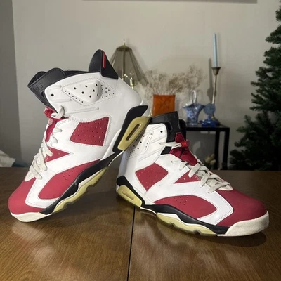 Size 13 - Nike Air Jordan 6 Retro OG Mid Carmine - Image 1 of 4