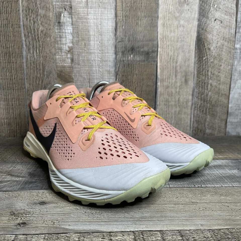 Womens Nike Air Zoom Terra Kiger Pink Quartz Trail Running Sneakers Size 10.5 M - Image 1 of 4