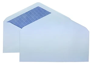 500 ShippingMailers 4 1/8 x 9 1/2 White Security #10 Envelopes /w Gummed - Picture 1 of 1