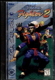 Virtua Fighter 2 Sega Saturn 1996 Video Game, Case, Manual