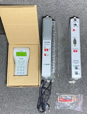 IKUSI THF-011 Modular Headends HD, SPI-300 Programmer, CFP-500 Power Supply  - Image 1 of 4