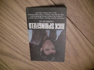Rick Springfield "Living in Oz" Cassette Artwork NO TAPE OR CASE - Picture 1 of 3