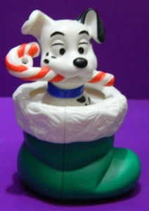 101 DALMATIANS PUPPY IN GREEN STOCKING McDONALDS HAPPY MEAL McDONALD'S - Picture 1 of 2