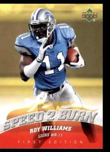 Speed to Burn Roy Williams 2007 #sb-Wi - Imagen 1 de 2