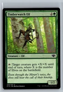 Timberwatch Elf Commander 2014 Common – MTG Magic the Gathering Card - Picture 1 of 2