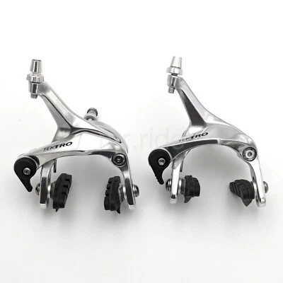 Juego de frenos de pinza de doble pivote TEKTRO R313 39-52 mm, delantero + trasero para neumático 28C, plateado Foto 1 de 4