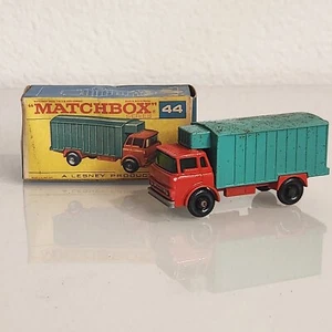 Vintage Lesney Matchbox Series No.44 GMC Refrigerator Truck England - ROUGH BOX - Picture 1 of 23
