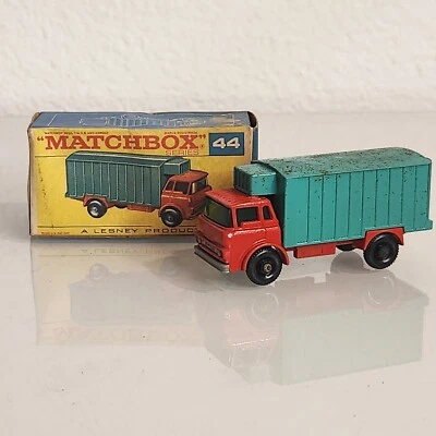 Vintage Lesney Matchbox Series No.44 GMC Refrigerator Truck England - ROUGH BOX - Image 1 of 4