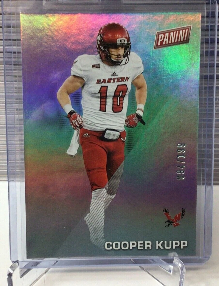 2022 Panini Father's Day - COOPER KUPP - SILVER FOIL #094/199 MADE - EAGLES - Image 1 of 1