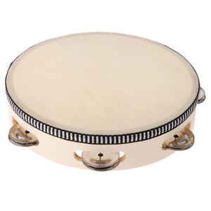 MagiDeal 8 "Musical Tambourine   Drum Round Percussion for the KTV