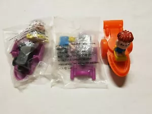 KFC Bucket Head Chicky Meal Toy Lot - 1998 Peanuts Racers Linus Lucy Snoopy  - Picture 1 of 12