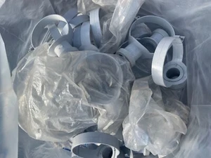 Joblot Of 90x Grey Strap On Boss Pushfit 110mm x 32mm - Picture 1 of 5
