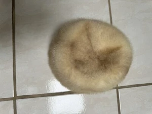 Sombrero visón avena vintage - Imagen 1 de 4