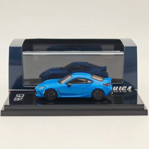 1/64 Hobby Japan Toyota GR86 RZ With Rear Spoiler Blue HJ644048BL Diecast Models - Picture 1 of 6