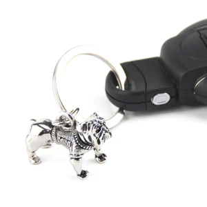 Cute Bulldog Car Keyring Keychain Key Chain For Cooper R55 R56 R60 F54 F55 F60 - Picture 1 of 6