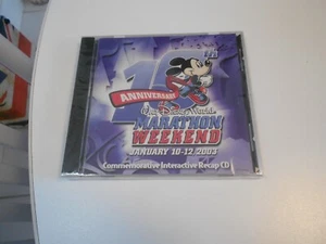 MARATHON WEEKEND DISNEY COMMEMORATIVE INTERACTIVE RECAP SEALED CD ROM 2003 - Picture 1 of 3
