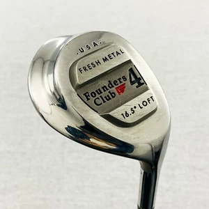 Founders Club Fresh Metal 4-Wood. 16.5 Degree, Stiff - Average Condition # GP213 - Picture 1 of 10