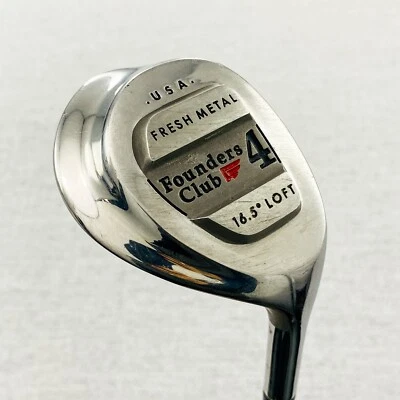 Founders Club Fresh Metal 4-Wood. 16.5 Degree, Stiff - Average Condition # GP213 - Image 1 of 4
