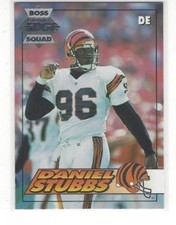 1994 COLLECTOR'S EDGE SILVER FOOTBALL BOSS SQUAD SINGLES