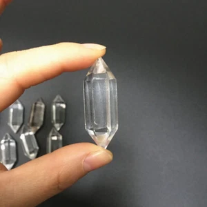 40-50mm Natural Clear Quartz Crystal Point Obelisk DT Column Wand Healing Energy - Picture 1 of 12