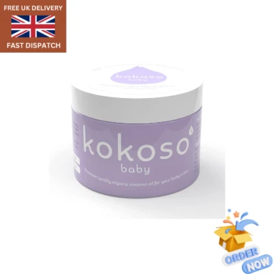 Kokoso Baby - Organic Coconut Oil - 100% Natural Baby Oil, 70g