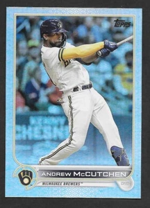 2022 Topps Update Series ANDREW McCUTCHEN Rainbow Foil - BREWERS - #US251 - Picture 1 of 1