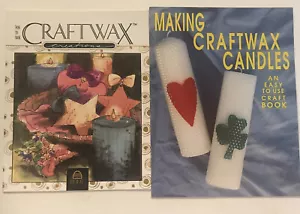 Making Craftwax Candles & Craftwax Creations- 2 Craft Booklets - Picture 1 of 6