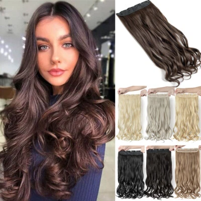 1 Tresse Extension mit Gummiband  Clip In Extensions Haarverlängerung Haarteil - Bild 1 von 4