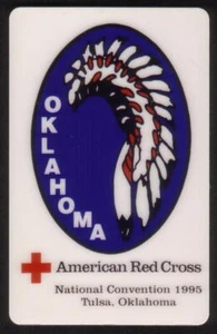 10u Convención Nacional Cruz Roja Americana 1995 Oklahoma. Tarjeta telefónica tocado - Imagen 1 de 1