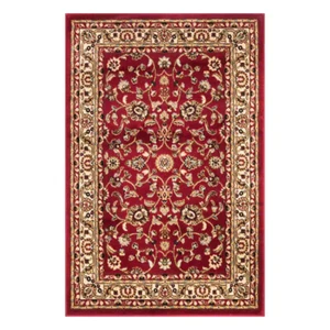 Area Rug Marash Red 31 in x 48 in Traditional Design with Floral Pattern Indoor - Picture 1 of 11