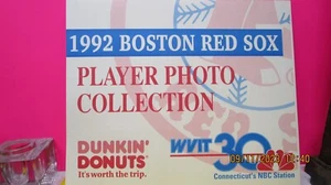 Vintage 1992 Boston Red Sox Player Photo Collection Dunkin Donuts WVIT 30 CT  - Bild 1 von 3